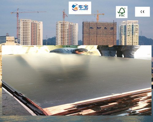 Poplar/Birch Core Film Faced Plywood/Shuttering Plywood for Construction