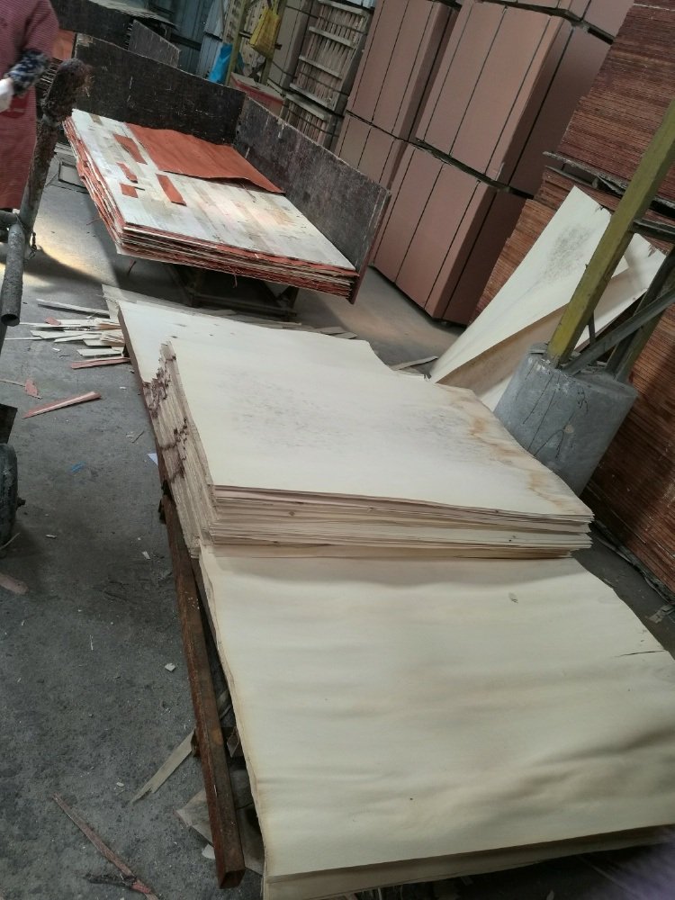 Poplar/Hardwood Core Construction Plywood WBP Glue