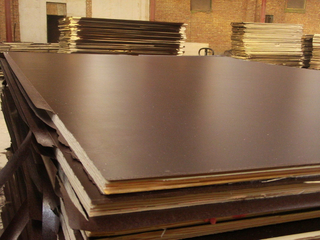 Dynea Brown Film Faced Plywood Poplar Core for Shuttering