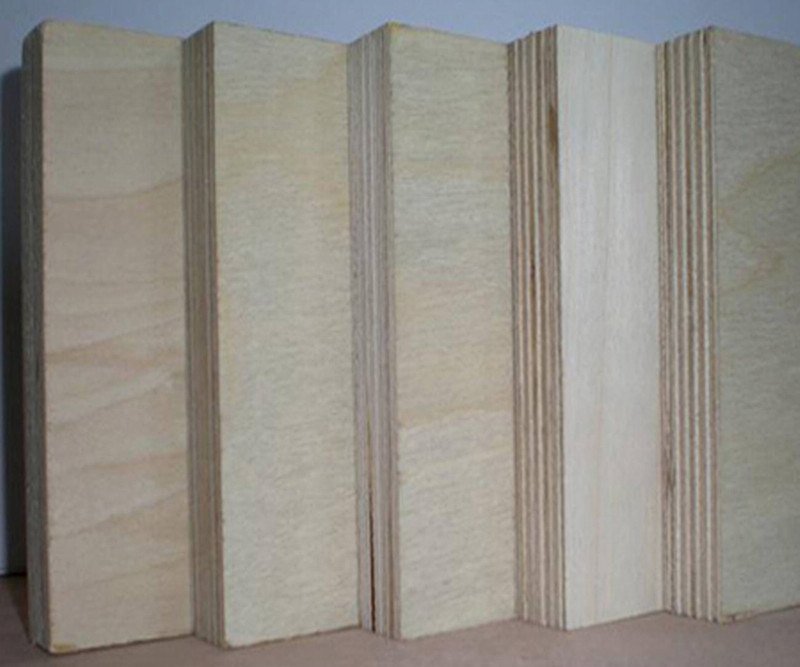 Pine Plywood Poplar Core E1 Glue for Furniture