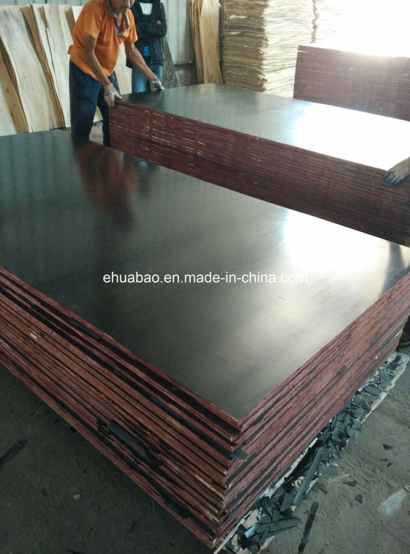 Two Time Pressed 21mm Poplar Marine/Shuttering Film Faced Plywood