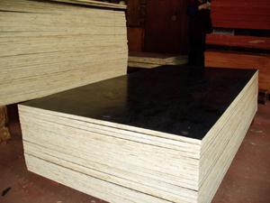 18mm Finger Joint Film Faced Plywood, One Time Hot Pressed Products (FJ006)