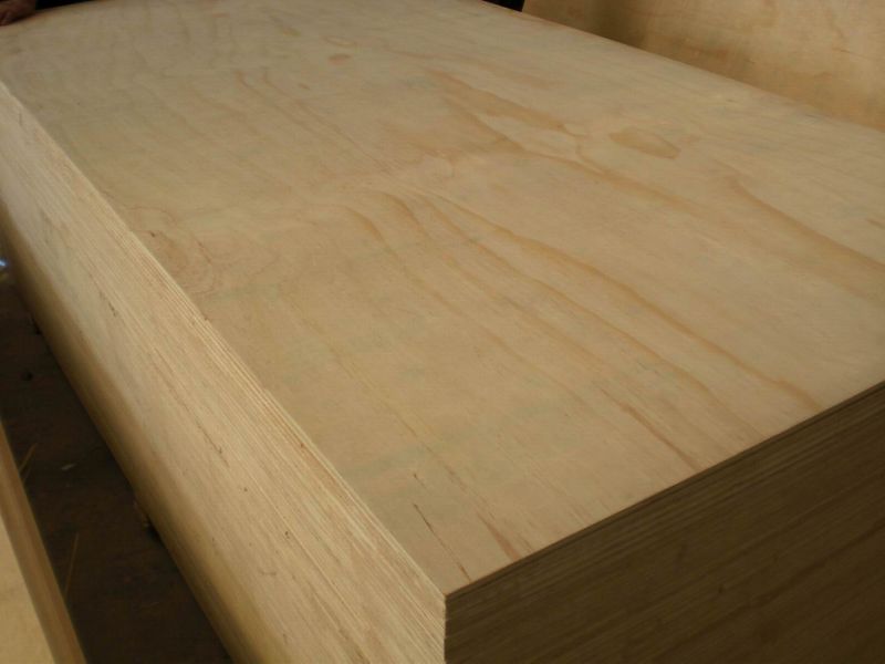 Decorative Pine Plywood / Commercial Plywood BB/CC Grade E1 Glue (HL007)
