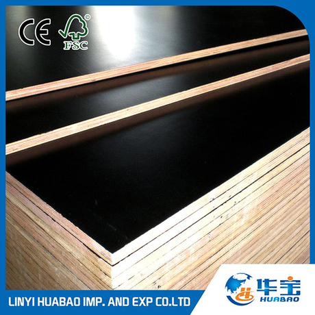 Film Faced Plywood used For Shuttering and Concrete Formwok 