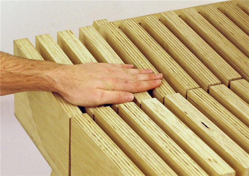 E1 Glue Decorative Pine Plywood for Furniture