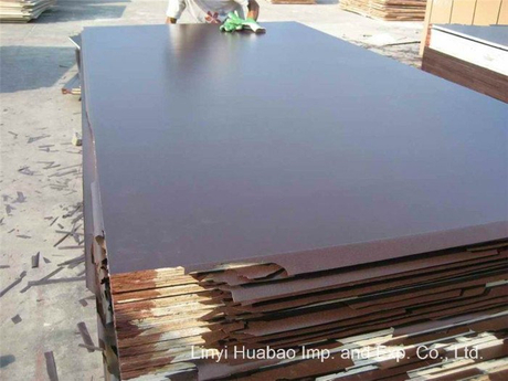 18mm Black Film Poplar Core Marine Plywood to Dubai Market
