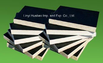 Black Film Faced Plywood /Shuttering Plywood/Concrete Pywood (BLACK001)