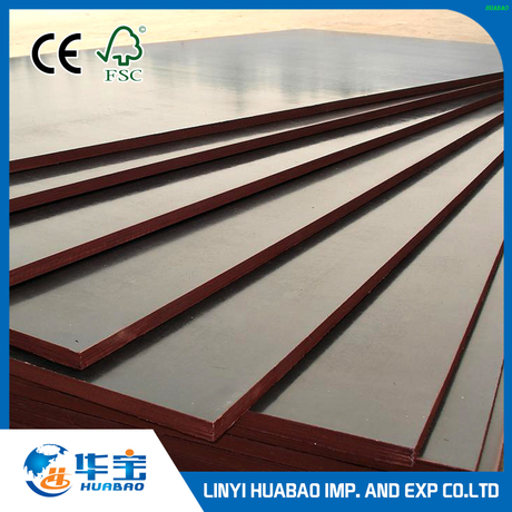 18mm Film Faced Playwood Poplar Core WBP Glue Brown Film