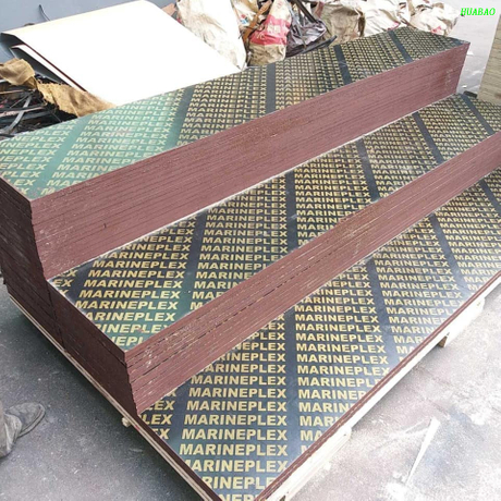 Marine Film Faced Plywood Hardwood Core Phenolic Glue Brown Film